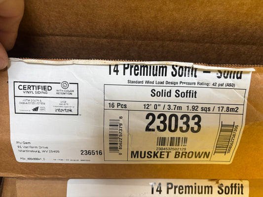 T4 - Vinyl Solid - Musket Brown