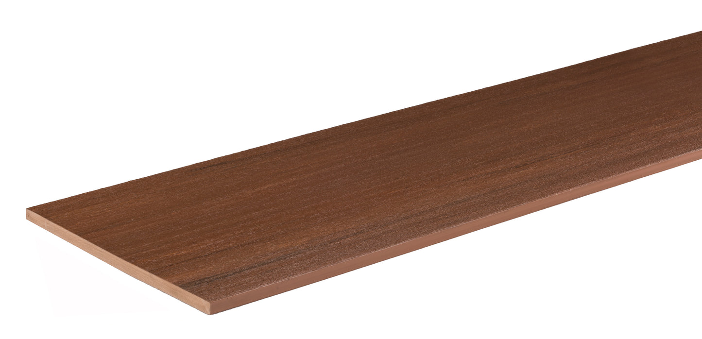 Timber Tech Fascia Deck Board 1/2" x 11 3/4" x 12'- Mahogany