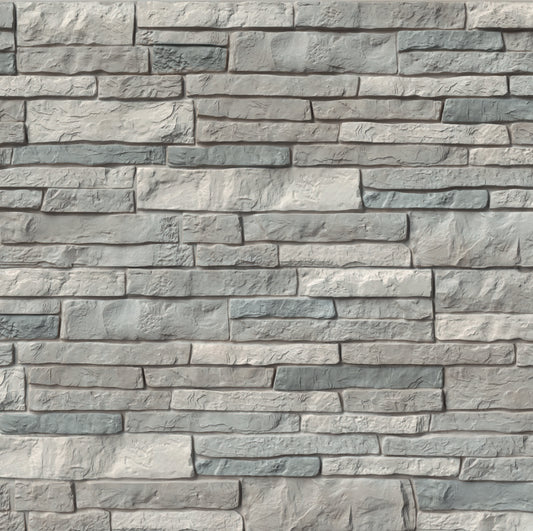 Tando Stacked Stone- Glacier Bay (1 box/ 50sq ft)