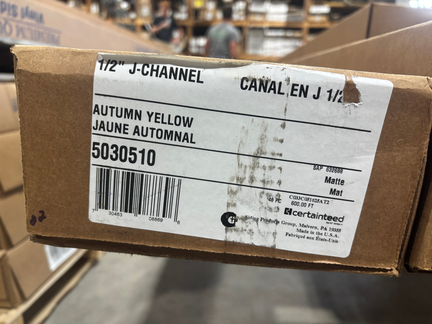 J 1/2 Certainteed Autumn Yellow