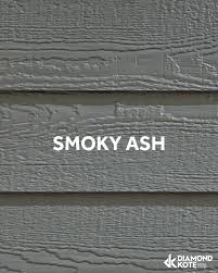 Diamond Kote - 8” Rigidstack Siding- Smokey Ash